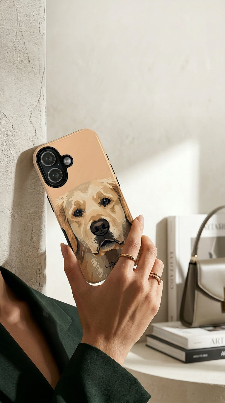 osbina | The Golden Retriever Designer Case
