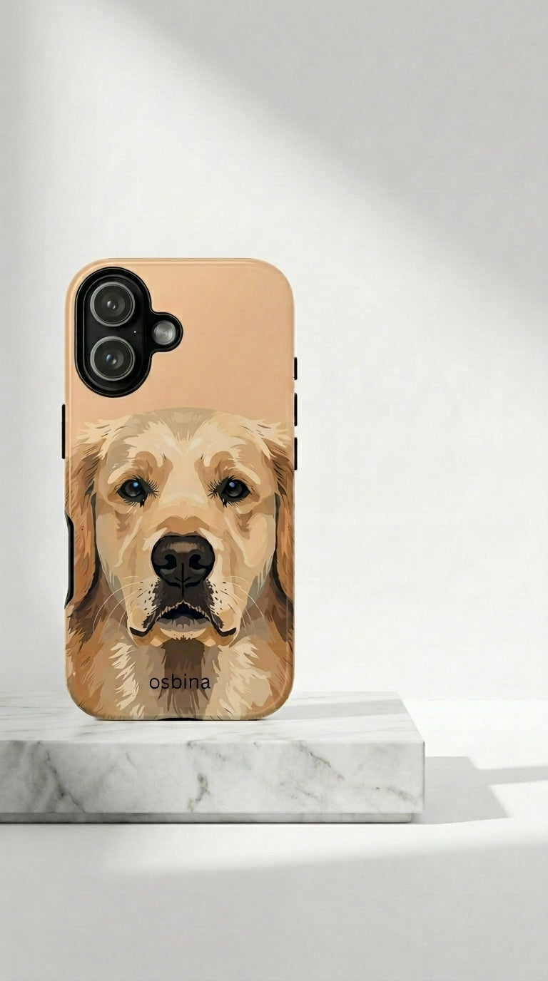 osbina | The Golden Retriever Designer Case