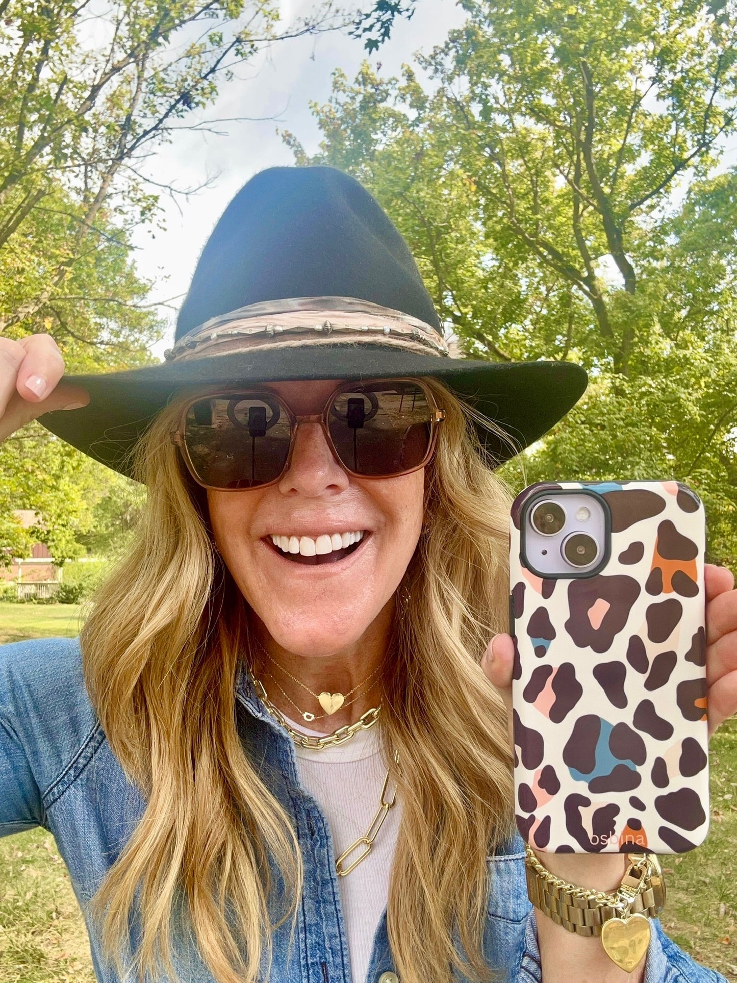 osbina | Leopard Luxe Color Pop Designer Case