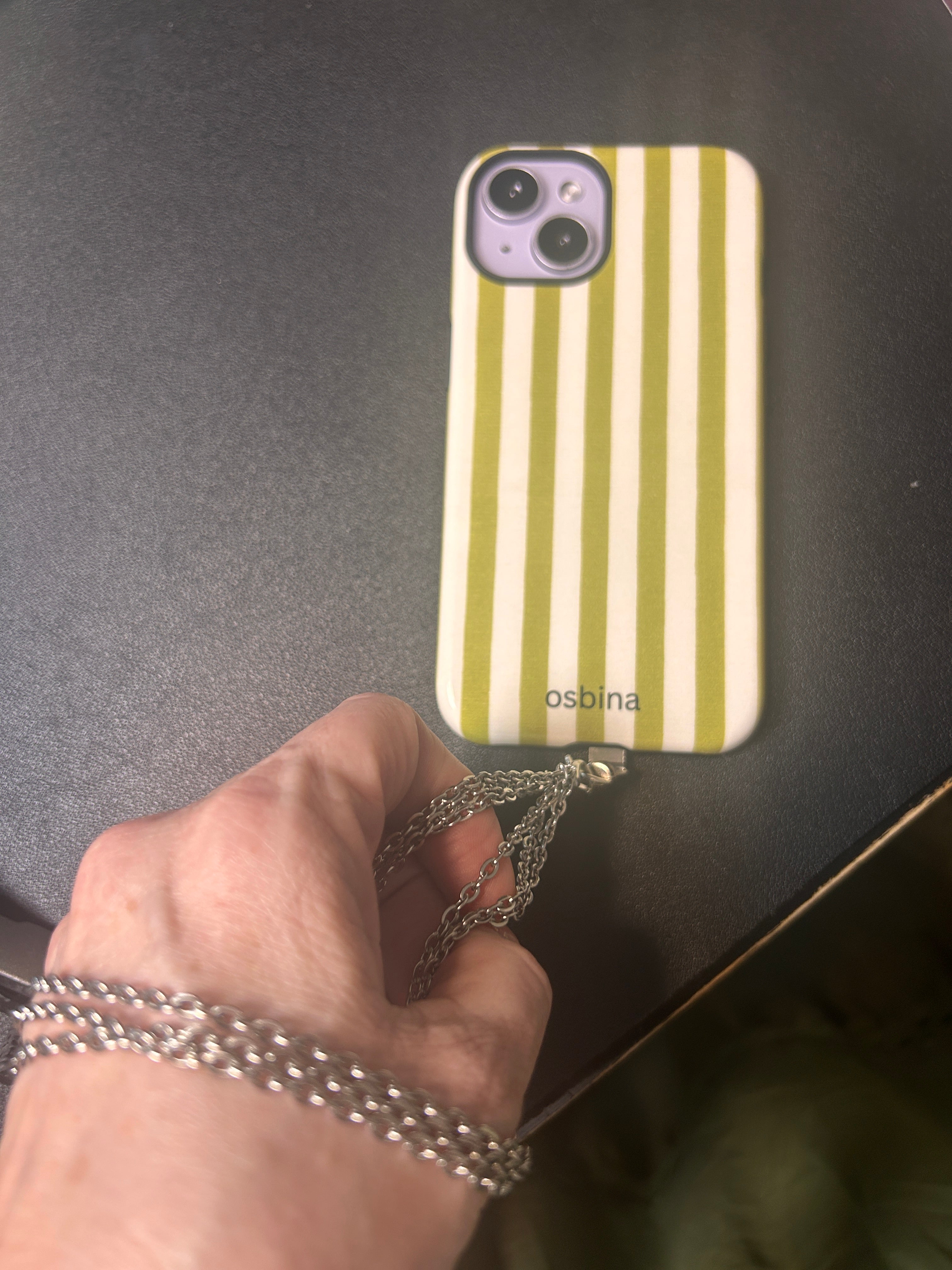 The Silver Carry - Silver Multi-Chain Wrist Strap