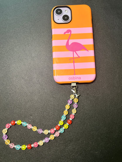The Confetti - Rainbow Bead Wrist Strap