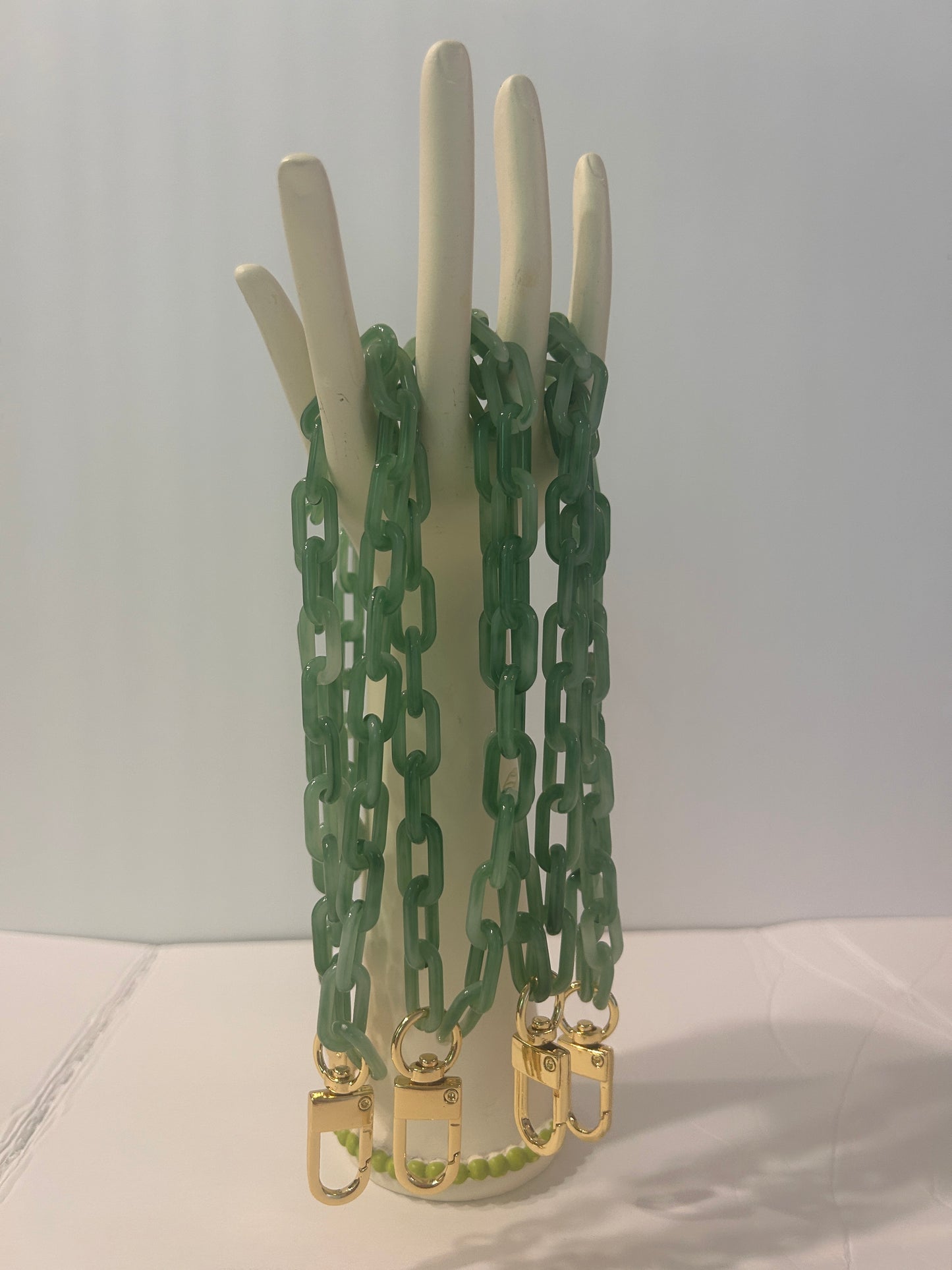 osbina Signature Resin Chain Wrist Straps