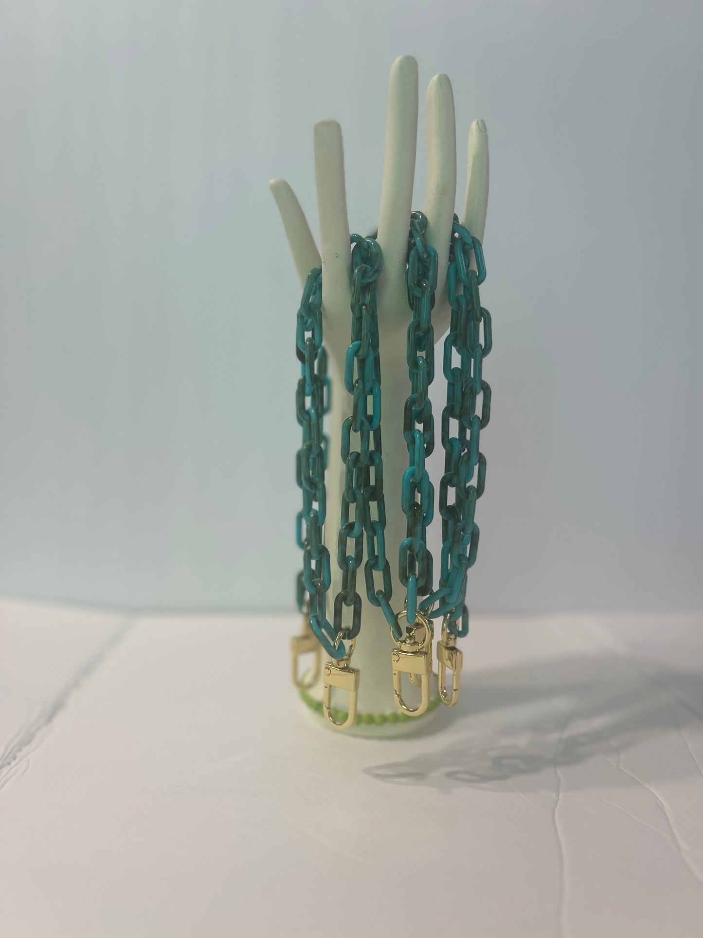 osbina Signature Resin Chain Wrist Straps