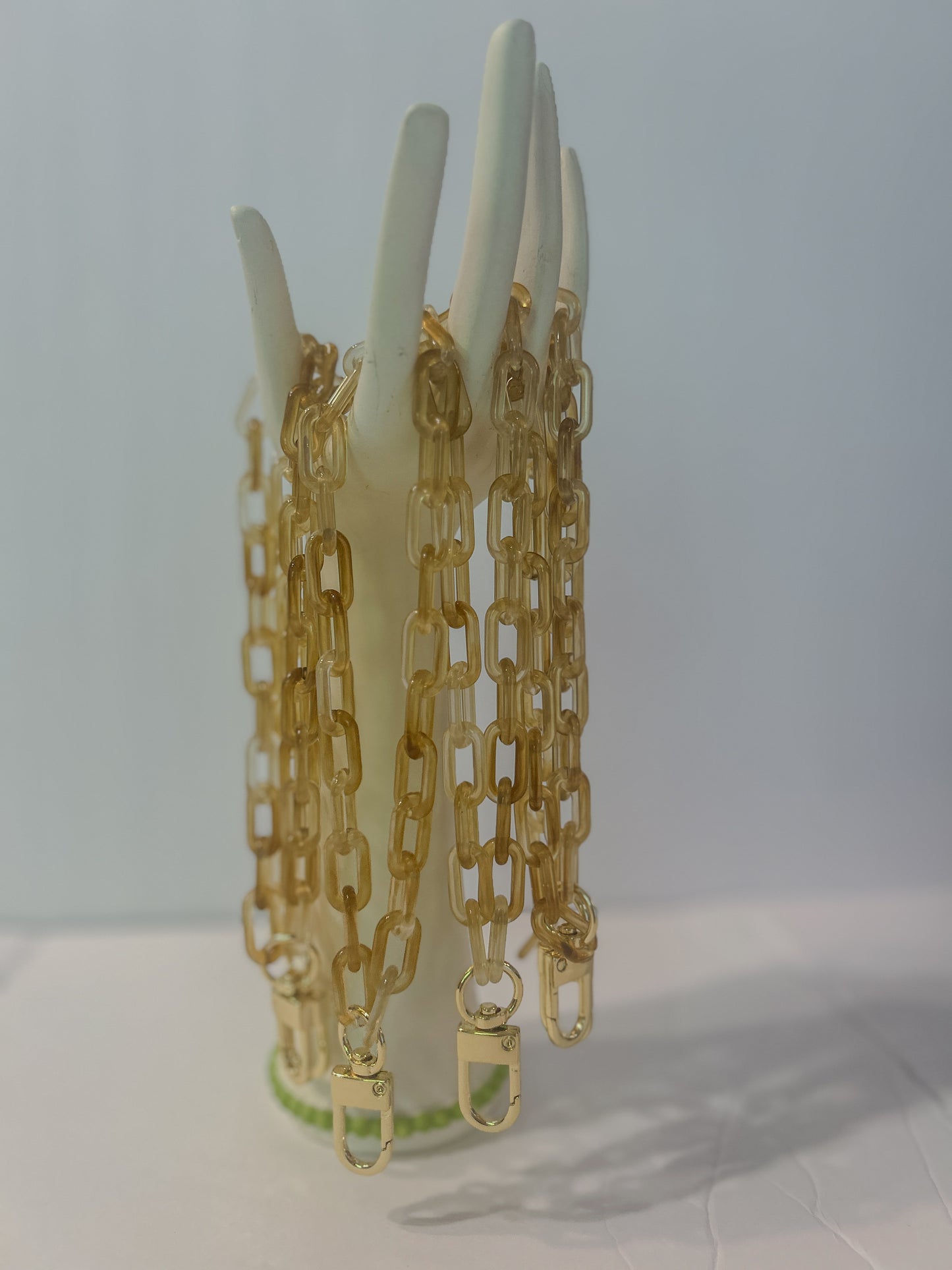 osbina Signature Resin Chain Wrist Straps