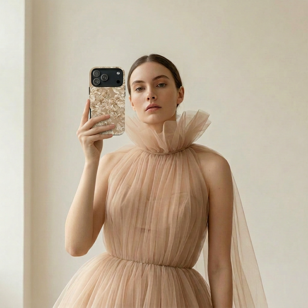 osbina | Peony Latte Designer Case