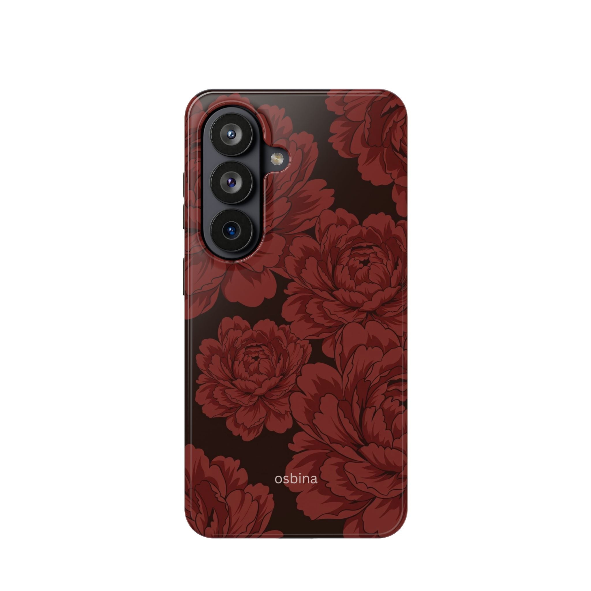 osbina | MagSafe | Oxblood Peony Designer Case