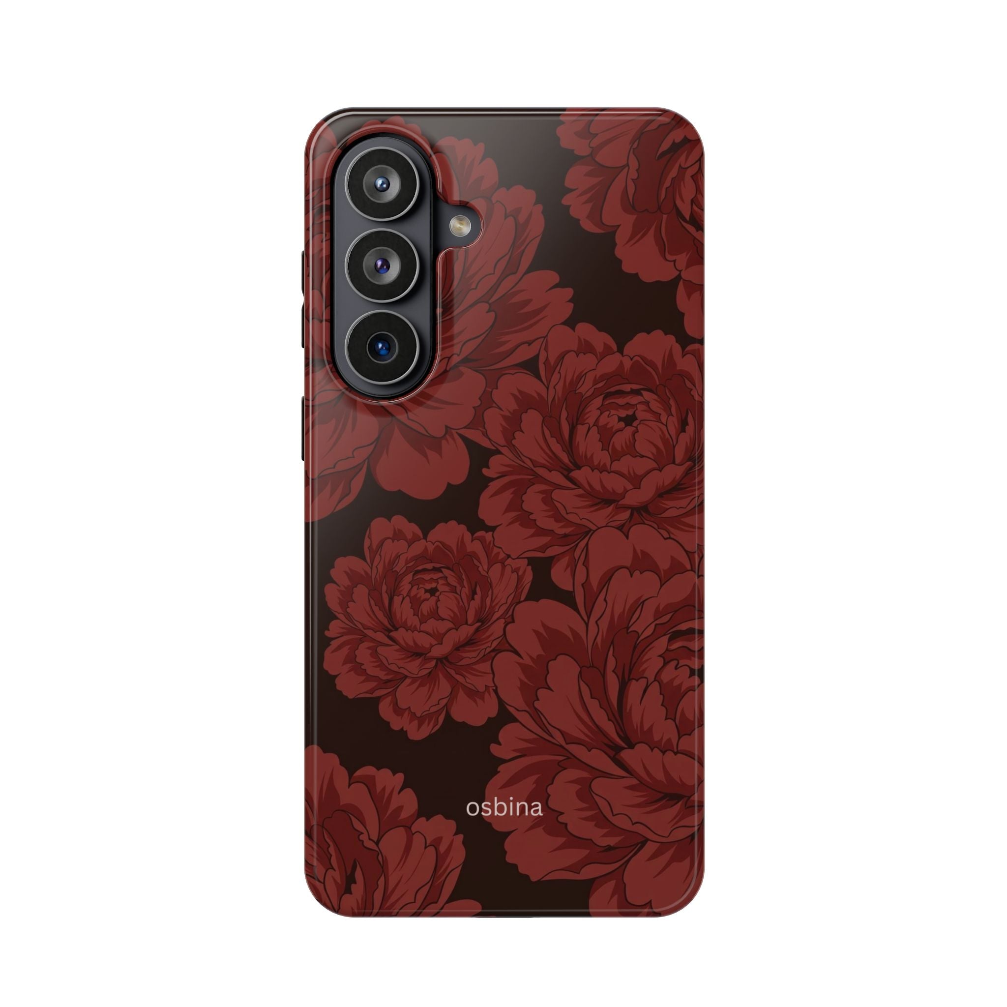 osbina | MagSafe | Oxblood Peony Designer Case