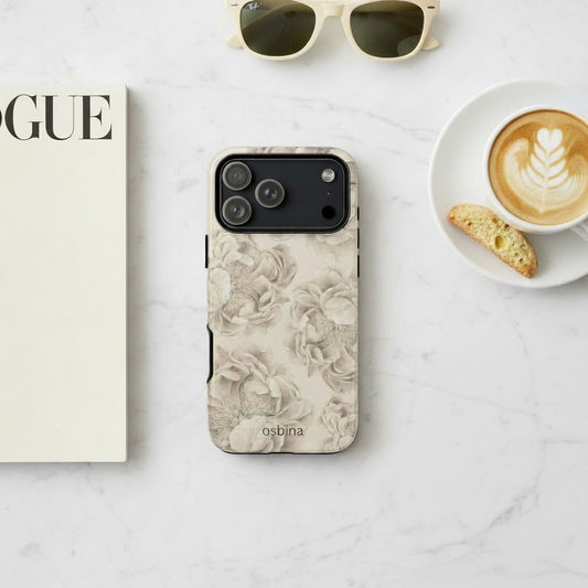 osbina | Peony Sand Designer Case