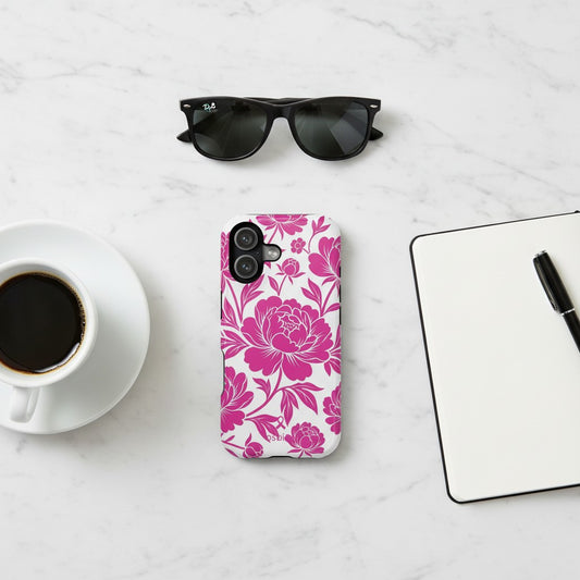 YAYOU Peonies in Pink Designer Case | osbina