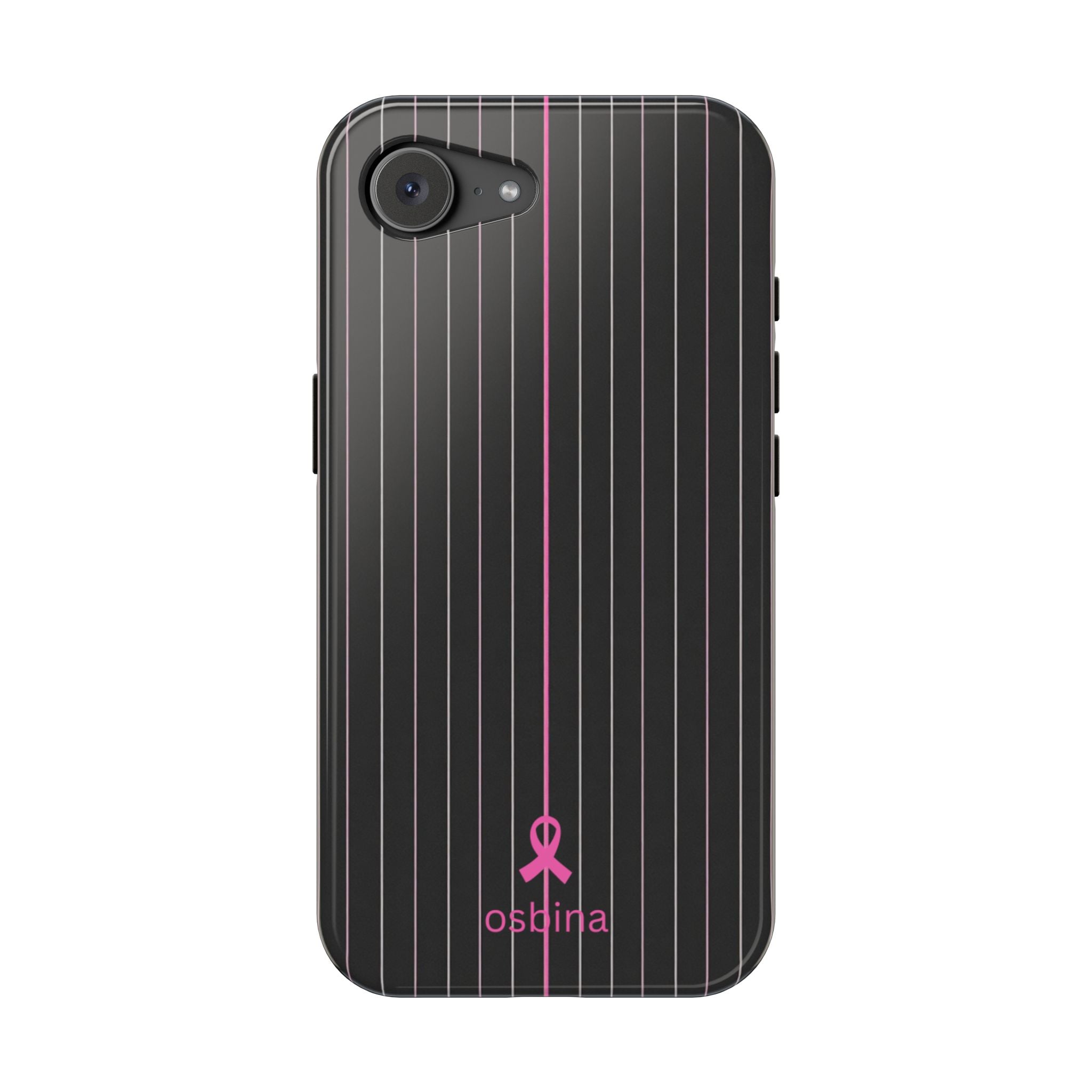 YAYOU MagSafe for iPhone | The Pink Pinstripe Designer Case | osbina