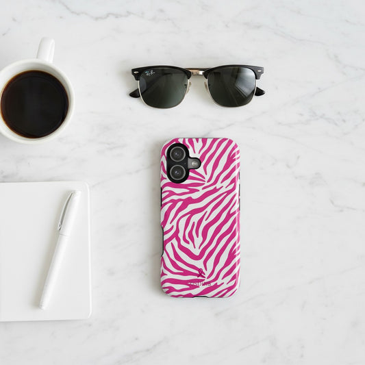 YAYOU The Pink Zebra Designer Case | osbina