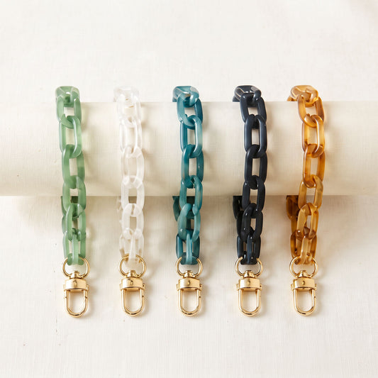 osbina Signature Resin Chain Wrist Straps