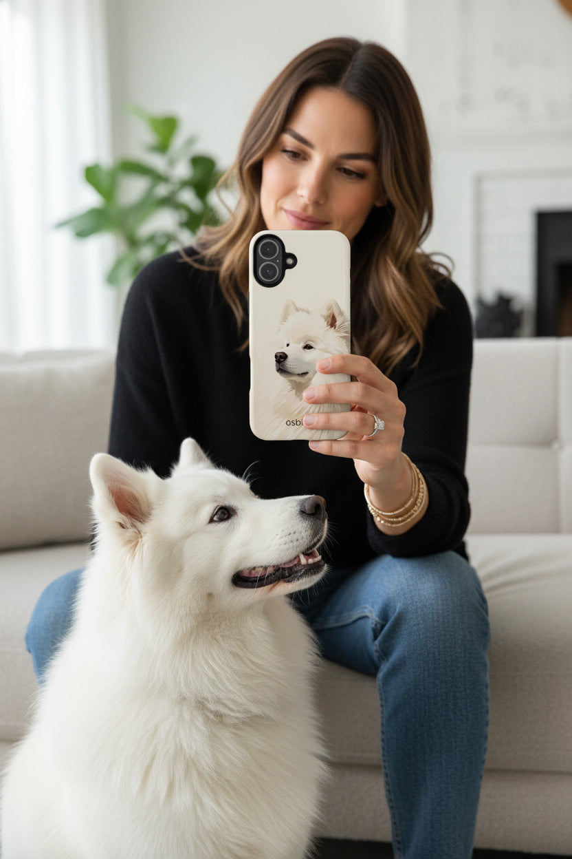 osbina | MagSafe for iPhone | The Samoyed Designer Case