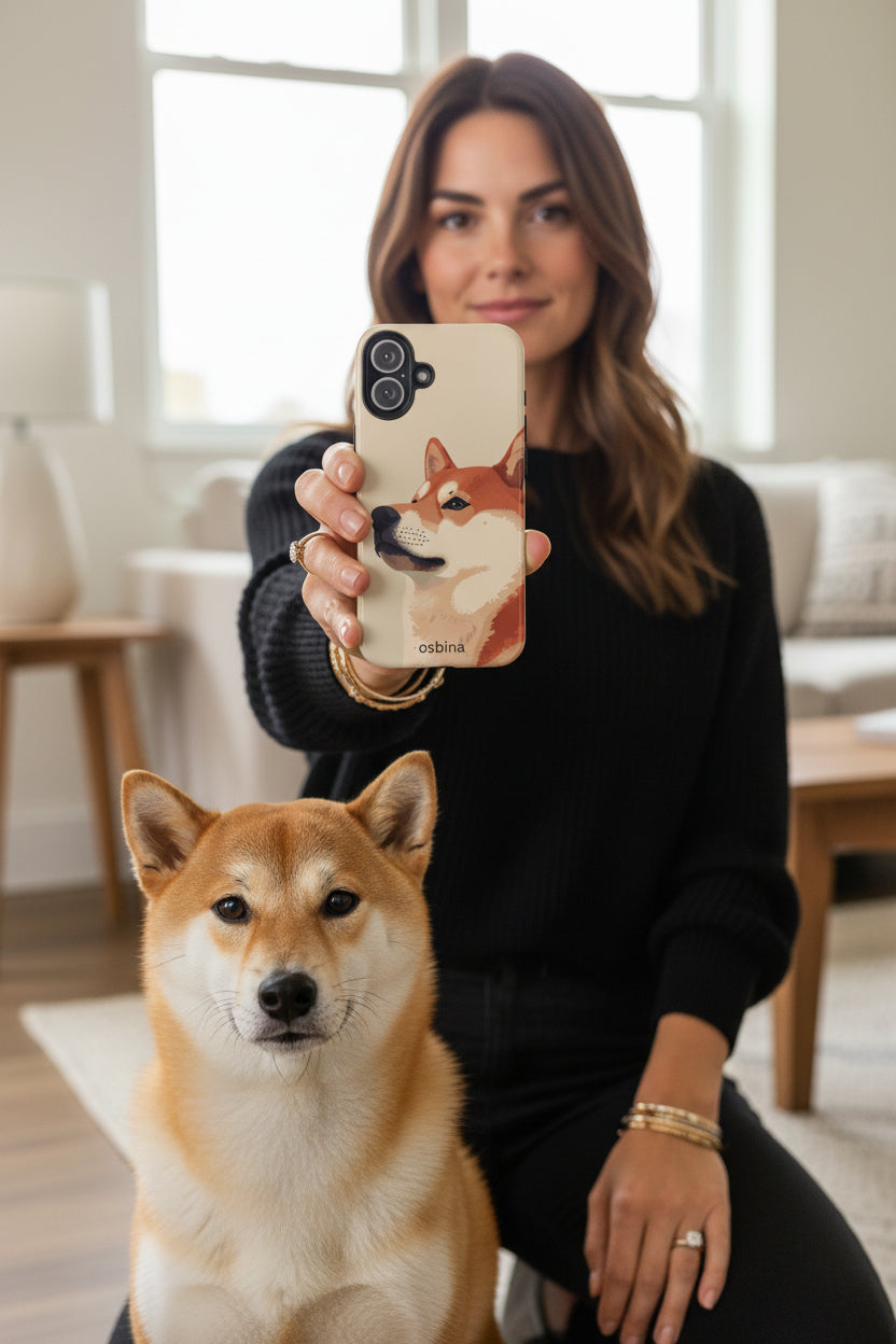 osbina | MagSafe for iPhone | The Shiba Inu Designer Case