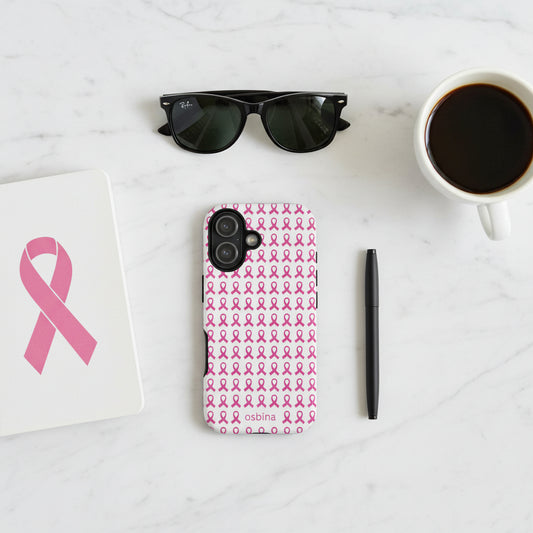 YAYOU Side by Side Pink Ribbon Designer Case | osbina