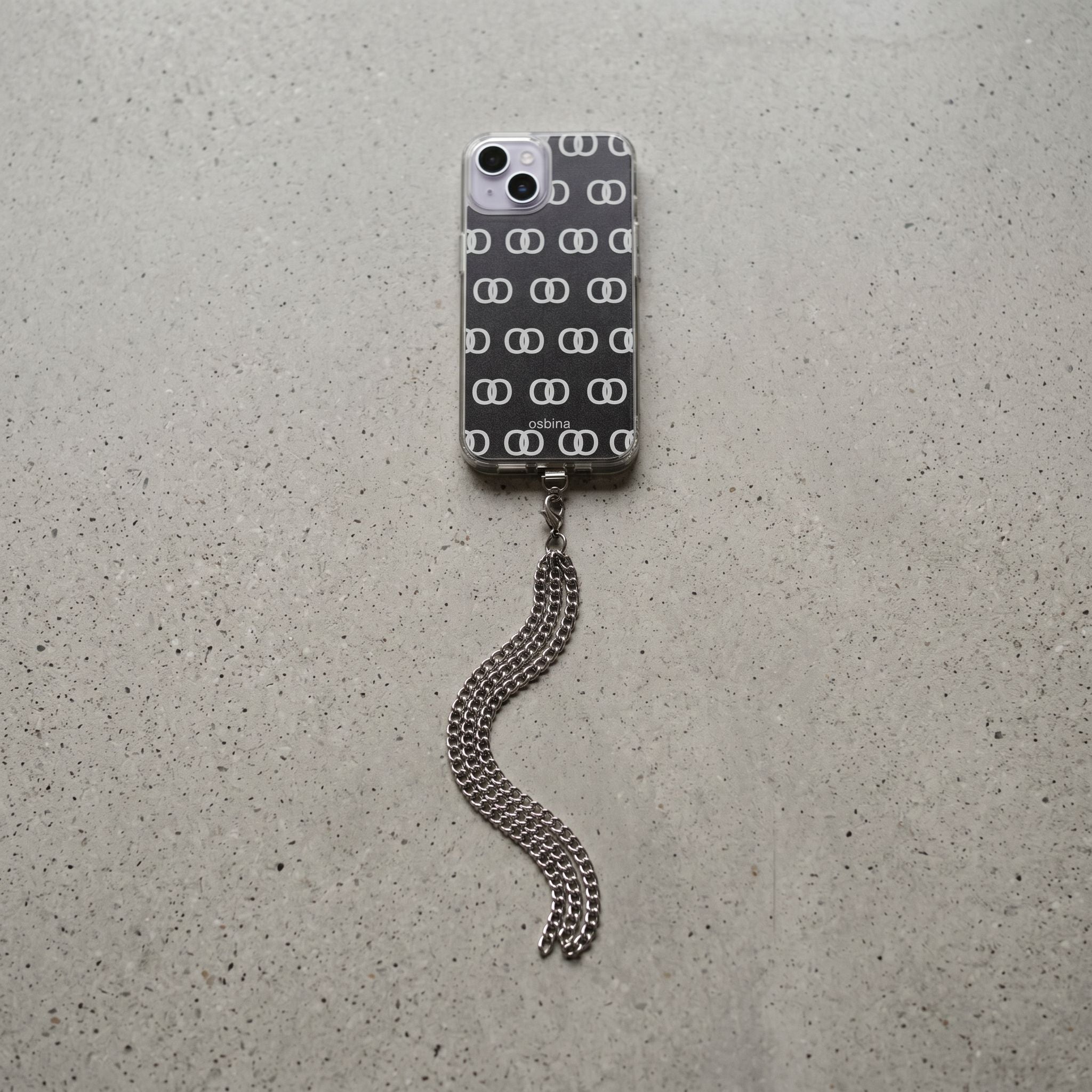 The Statement - Silver Chain Charm