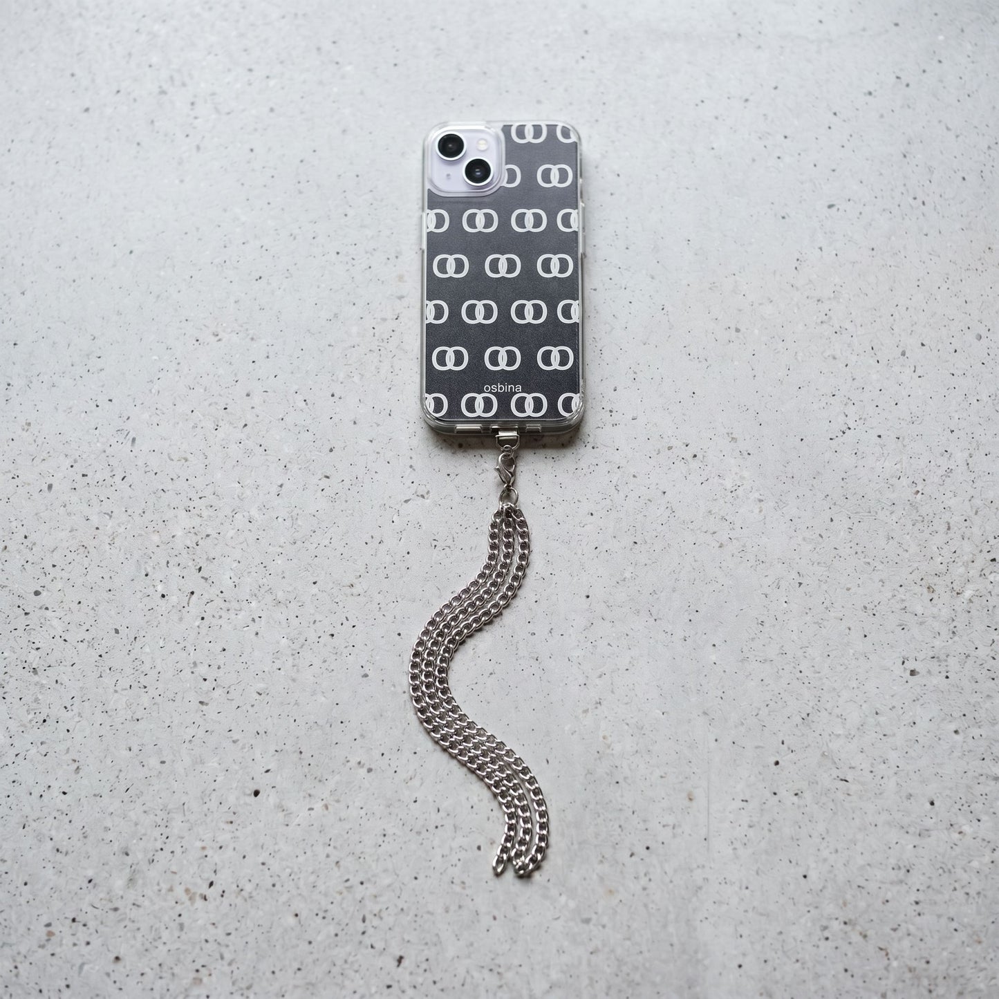 The Statement - Silver Chain Charm