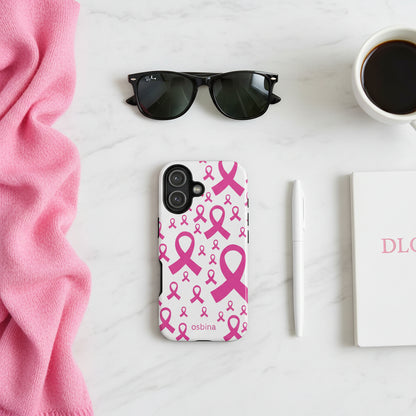 YAYOU MagSafe for iPhone | Strength in Ribbons Designer Case | osbina