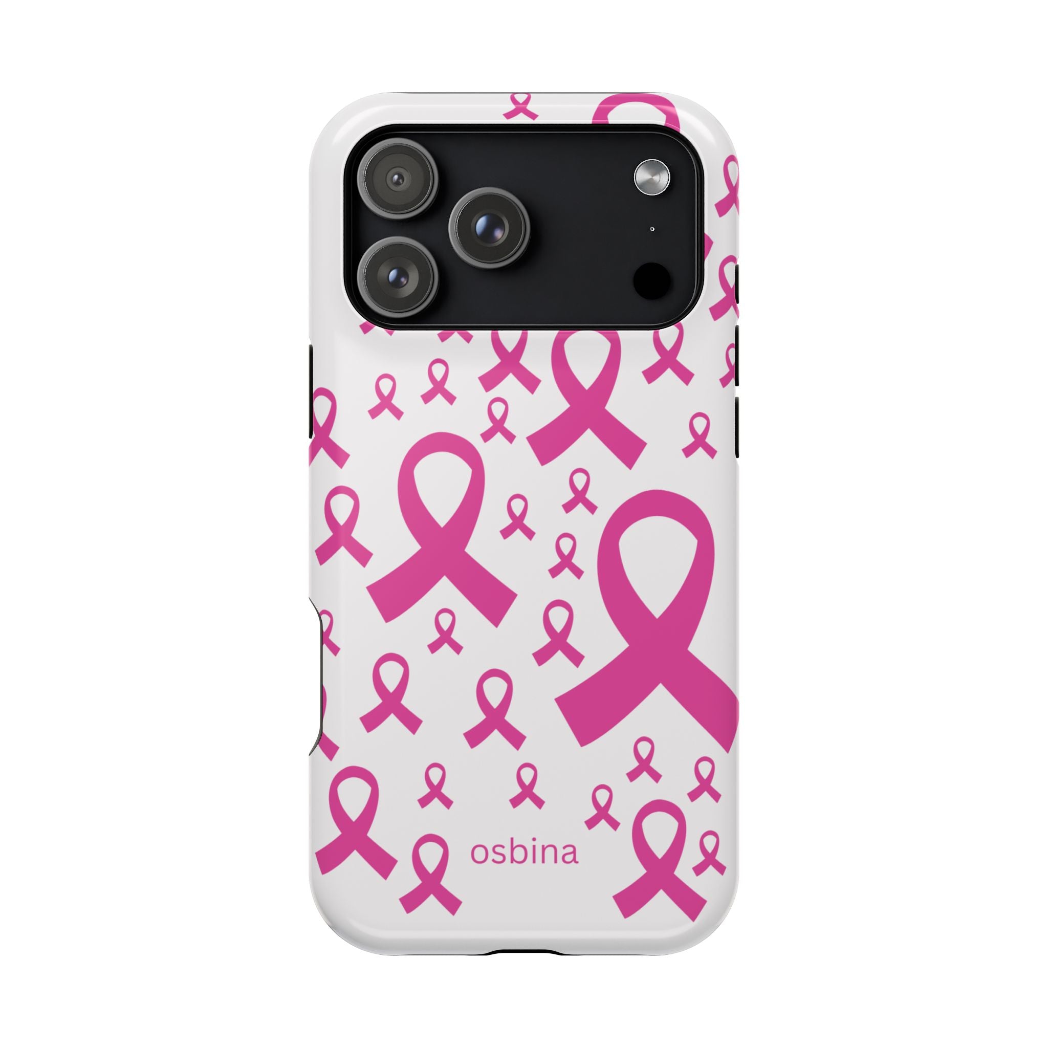 YAYOU MagSafe for iPhone | Strength in Ribbons Designer Case | osbina