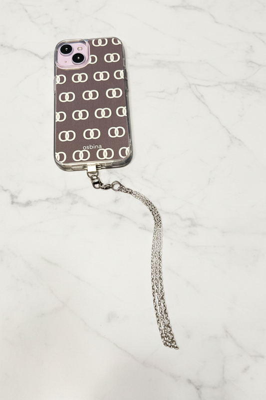 Case with Chain on Marble