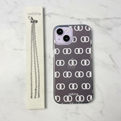 Chain Card + Case on Marble