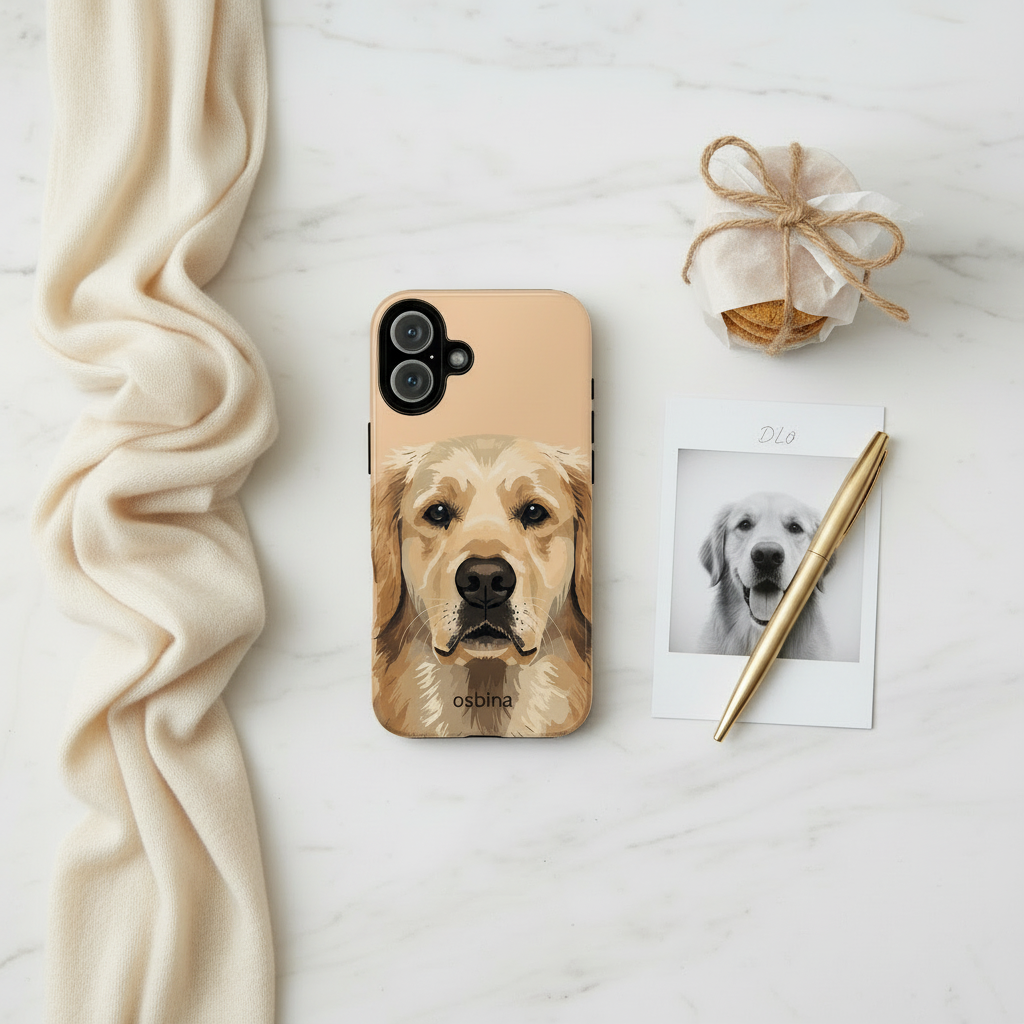 osbina | The Golden Retriever Designer Case