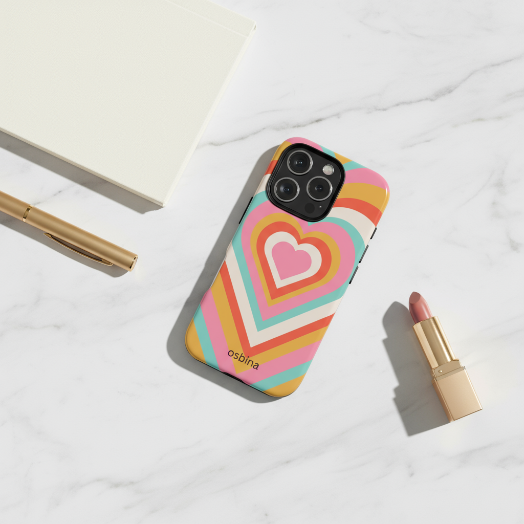 Heart Nouveau Flat Lay