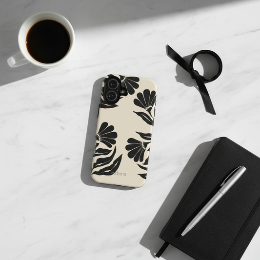 Obsidian Bloom Flat Lay - No Jewelry