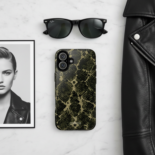 osbina | The Olive Snakeskin Designer Case