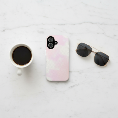 Pink Cotton Cloud Flat Lay - Simplified