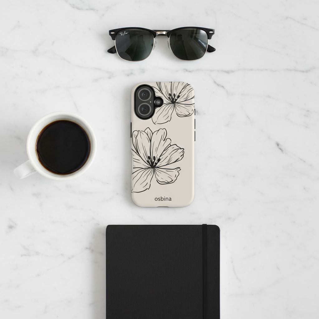 Poppy Whisper Flat Lay - Black Ray-Ban