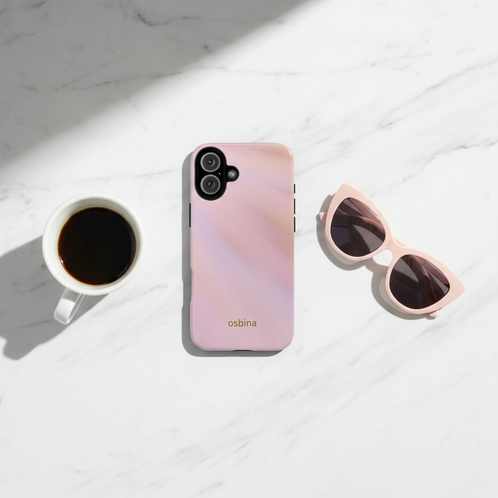 Sundara Flat Lay - Soft Pink Sunglasses