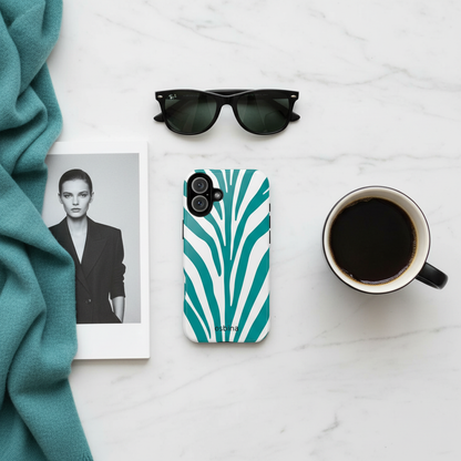 osbina | The Teal Zebra Designer Case