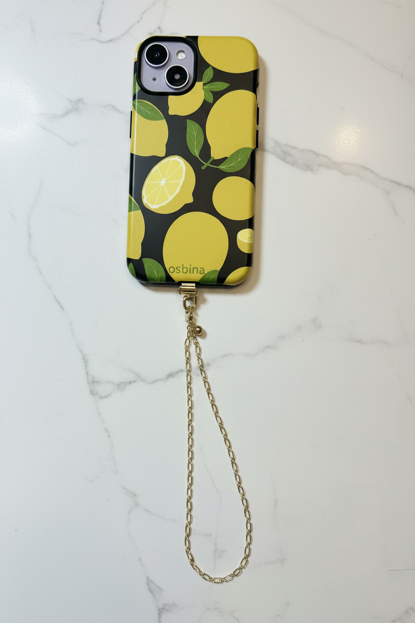The Golden Drop — Marble Flat Lay