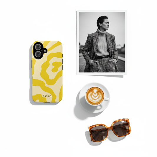 The Mustard Muse Flat Lay - With Model