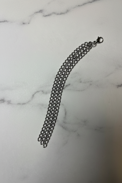 The Statement - Silver Chain Charm