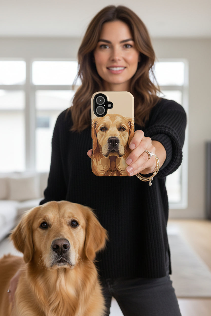 osbina | The Golden Retriever Designer Case